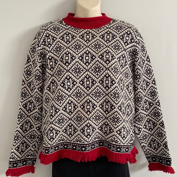 Talbots Snowflake Sweater - Picture 3 of 10